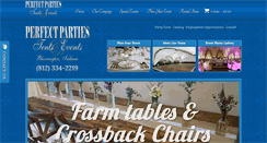 Desktop Screenshot of perfectparties-events.com